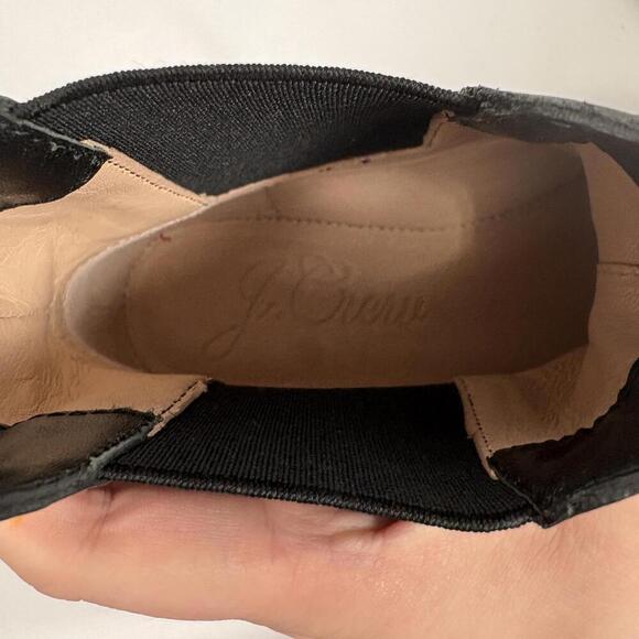 JCREW Leather Pull-on Chelsea Boots Size: 8.5 NWOT - Picture 3 of 7